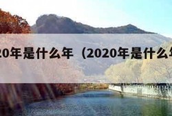 2020年是什么年（2020年是什么年生肖）